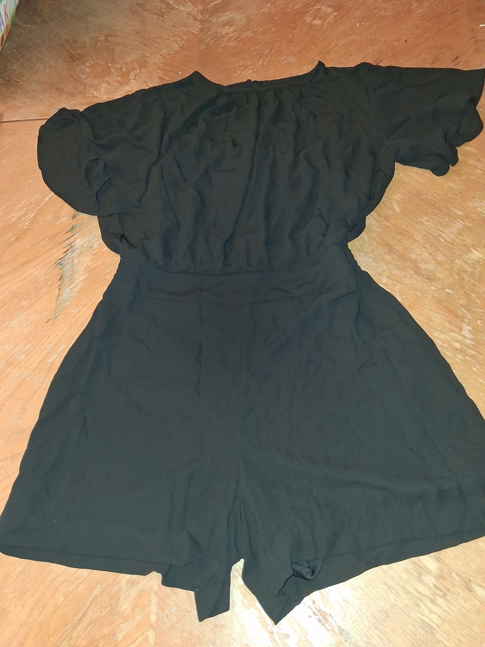 White House Black Market Black Women's Romper